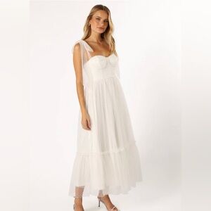 Petal & Pup Floret White Dress